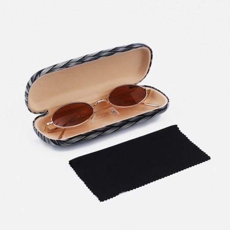 Case for glasses on a cracker, black color-2
