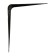 Tundra bracket, 150x125x0.8 mm, black