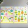 Phosphorus sticker EVA "Lumining drawings" MIX 41x33 cm