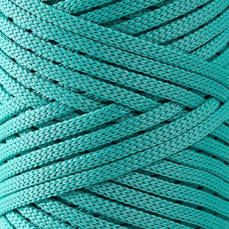 Knitting cord "Classic" 100% polyester 3mm 100m (170 turquoise) mix-3