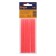Glue rods tundra, 7 x 100 mm, pink, 6 pcs.