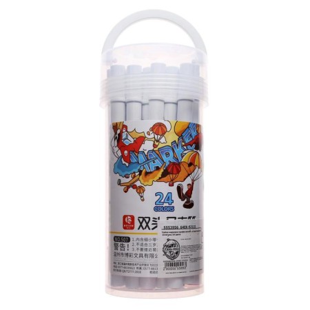 Setching markers for sketching bilateral 24 pieces/24 colors-6