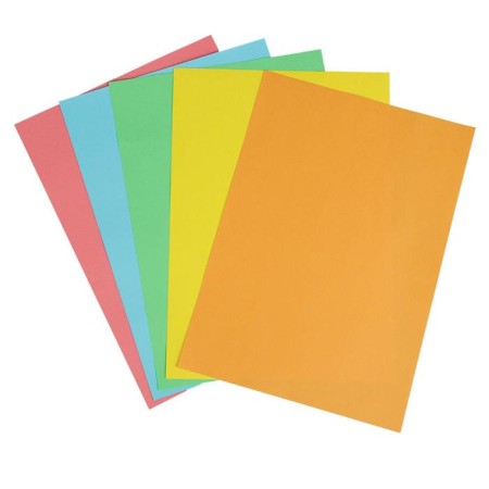 Colored paper A4, 50 sheets of Calligrata intensive, 5 colors, 80 g/m²-2