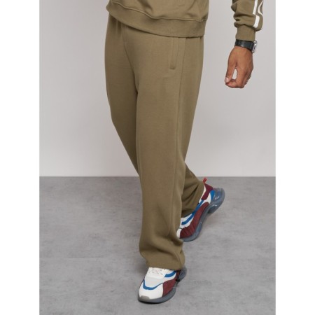 Male tracksuit, size 50, khaki color-11