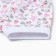 Kit (T -shirt, panties on the diaper) for children, white color/mice, height 74 cm