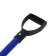Baying shovel, acute, l = 142 cm, metal stalk with a V-handle