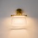 Bra Maytoni Mod170wl-L8BS3K2 Cabaret, 230x175x270 mm, LED, 8W, 850LM, 3000K, Brass color
