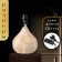 The base for the Risalux desktop lamp, E14, 40 W, white