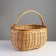 Basket "Home", household, 6 l, top 32x22 cm, n = 18/25 cm, bottom 22x12 cm, willow