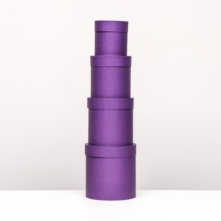Set of hats 4 in 1 “purple”, 20 × 20 –13 × 13 cm-3