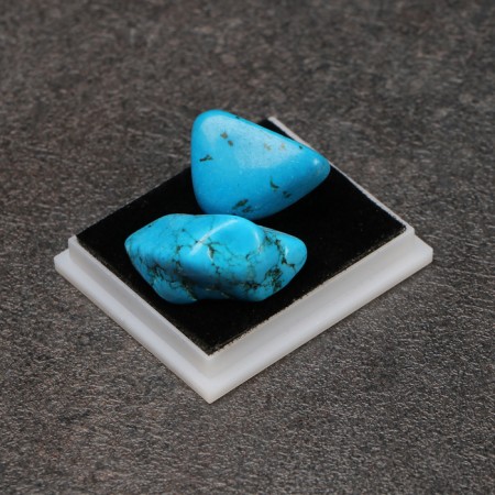 Stone, souvenir "Blue", 6 x 6 x 4cm-1