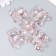 Busina Plastic for creativity "Bear" Pink 3.1x3x1.5 cm