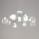 Cutilux CL140180, 76x76x31 cm, 8x60W, e14, light color is light
