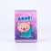Wallet "Cute animals" on Velcro