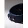 Bracelet skin casual, dark blue color in gold l = 22
