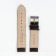 Watch strap, male, 20 mm, harness 75 mm, larynx 115 mm, genuine leather