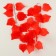 Decor "Girland from the leaves" Length: 2.4 m, width: 26 cm, red color