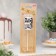 Candle for Cake "Almaz", number "9", silver metallic