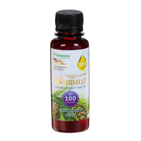 Cedar lifting in cedar oil with aloe, from thrush, 100 ml-1