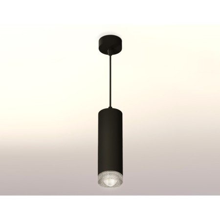 A set of suspended lamp with composite crystal Ambrella Light, Techno, XP7456001, GU5.3, color black sand-2