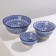 Boronnik ceramic shade "Mavlon", 350 ml, d = 12.5 cm, blue color