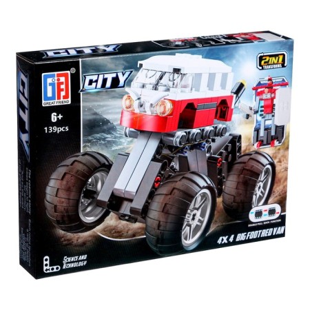 The designer inertial "SUV", 2 assembly options, 139 parts-3
