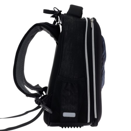 School backpack Devente Born to be Strong + watch, 38 x 28 x 16 cm, ergonomic back, black-5