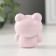 Souvenir Polystone "Frog with a caterpillar" mix 2.5x3.5x5 cm
