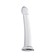 Unrealistic phallimitator Jelly Dildo Xl Toyfa Basic, TPE, transparent, 22 cm