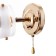 Bra 2017/1gd E27 60W gold 15x11x17 cm