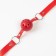 Erotic bdsm set of oka-hpki, red, 11 objects
