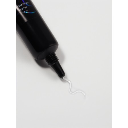 Nail design gel, voluminous, 10 ml, LED/UV, transparent-1