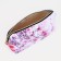 Cosmetic bag with lightning, white/pink color