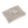 The terminal block of screw, 12 sections, 4-10 mm², 20 A, polyethylene, white, set of 10 pcs.
