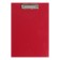 A tablet with A4, 2 mm clamp, calligrata durable, cardboard/boumville, red (clipboard)