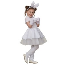 Busy Busy carnival costume, skirt, leggings, gloves, a bow on the neck, rim, height 110–134 cm