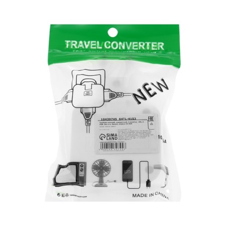 The tee is flat, rotary, 2 outlets, 10a, 2 USB, without salary, white-6