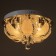 Chandelier 5956/400 CR chrome 4x40W E14 LED PDU 40x40x222cm