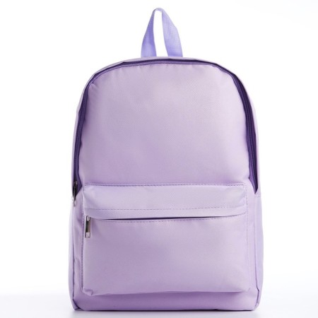 School textile school with print on the upper part, 38x29x11 cm, lilac color-4