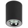 Lamp 1x50W GU10 80x80x10 cm, black/chrome