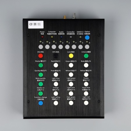 Controller for W28 LED bracelets, radio communications-1