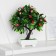 Bonsai in a pot "Wavy flowers" 10x24 cm, mix