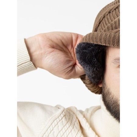 Male ISee hat, size 52-56, brown color-2