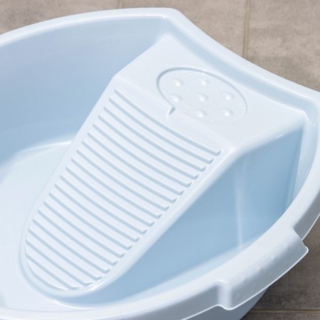 Round pelvis for washing "hostess", 10 l, color mix-2