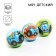 Soft ball, blue tractor, diameter 6.3 cm, mix