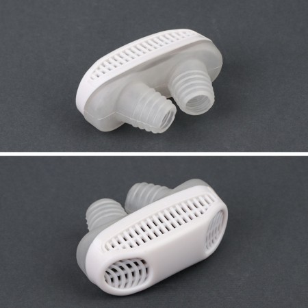A snore device, in a case, 5 × 3.5 × 2 cm, white color-1