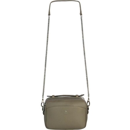 Cross-Bodi Bag with Mumi zipper, coffee color-1