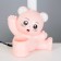Table lamp "Bear" LED 4W Direct pink 15x28.5x46 cm Risalux