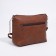 Cross-Bodi Bag on a zipper, brown color