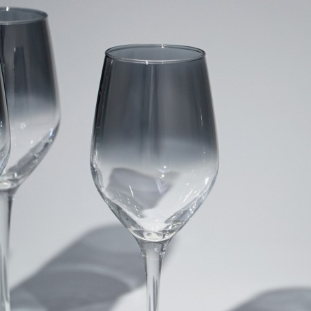 A set of glass glasses for the wine "Silver Smoke", 270 ml, 4 pcs-2